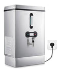 40L Commercial Hot Water Dispenser Urn With Auto Fill Faucet Stainless Steel Tank On Demand Boiling For Coffee Shops Offices