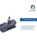 Heavy Duty Quick Change Knurling Turning And Facing Lathe Tool Post Holder For Precision Machining, steel model 250-010