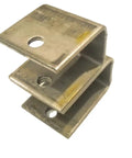 Heavy Duty Tandem Axle Spring Hanger Kit With Short Equalizers for Leaf Spring Trailer Suspension Replacement 3500 To 7000 Lb GVW