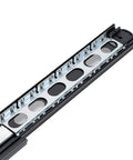 Quiet Close Three Section Drawer Slides With Silent Buffer For 50cm 20 Inch Cabinets And Furniture Fittings Steel Metal Construction