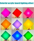 Colorful Acrylic Sheet Set 12 Pack 12 By 12 Inches 3mm Thick For Laser Cutting Engraving Signs Home Decor Crafty Projects