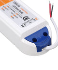 LED Driver 6.3A 72W Power Supply Transformer 90 240V AC To 12V DC For LED Strips Bulbs Computer Projects Industrial Outdoor Lighting Applications Pro Grade High Power Reliable Converter For Home Garage Workshop, white plastic unit with red and black wires