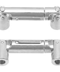 Steel Driveshaft Upgrade 55-69mm For 2024 MN99S MN98 1 12 Scale RC Car Heavy Duty Metal Drive Shaft Boosts Durability And Handling Fits New Gen RC Not Compatible With Older MN98 Or MN99s, two steel universal shafts
