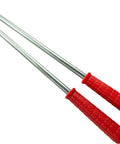 2 Pack Winding Bars For Torsion Spring Garage Doors With Premium Steel Rods And Upgraded Rubber Handle Corrosion Proof Heavy Duty Winder