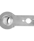 Heavy Duty Plasma Torch Clamp 25mm For CNC Cutting Machines with iron build, top view showing clamp design and adjustment features.