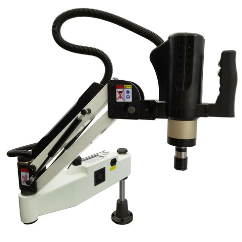 1200 Watt Electric Tapping Machine With 360 Degree Flexible Arm And Intelligent Touch Screen Control For M3 To M20 Threads, close-up view.