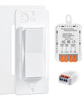 Three Way Wireless Light Switch and Receiver Kit Upgrade Works With Your Existing Switch No Neutral Wire Needed Decora Compatible