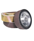 6 Inch Expander Rubber Wheel For Bench Grinder With Stable Contact, Beefed Up Fit, 150mm Size, Durable Rubber Mount, Easy Install
