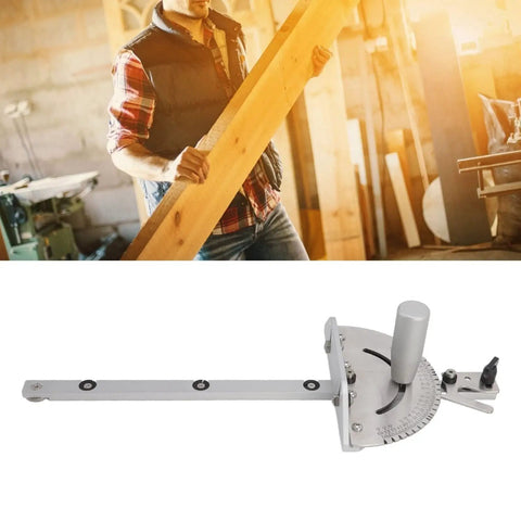 Miter Gauge With Marking Scale For Table Saw Aluminum Fence And Hex Screwdriver Included Pro Grade For Precise Angles