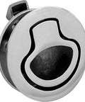 Stainless Steel 2 Inch Flush Deck Hatch Latch Round Pull Non Locking Marine Boat Hardware With Embedded Mount