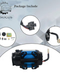 12V On-Board High-Performance Air Compressor with package components and connectors for Tire Inflation, Air Locker Differentials