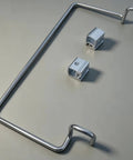 Heavy Duty Stainless Steel Mounting Bracket For Igt Side Table With Dual Slide Hooks Built Tough For Outdoor Cooking Gear.