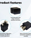 Beefed-Up 12V DC Automotive Power Relay 35A SPDT 5 Pins Quick Connect For Cars And Trucks, CM1-R-12V ACM13221 with details