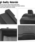 Close-up of Heavy Duty Fuse Box Cover Compatible With Gmc Sierra Chevy Silverado made from durable high-strength plastic.