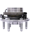 Front view of Front Wheel Bearing Hub Assembly Set Of 2 For 4WD Chevy Silverado 1500 Tahoe Suburban Express 1500