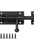 Built Like A Tank 4 Inch Slide Door Lock Latch Hella Durable SUS304 Stainless Steel Barrel Bolt For Outdoor Gate with screws
