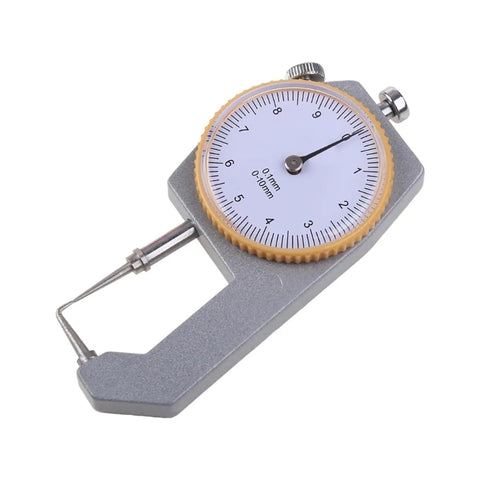 All Purpose Thickness Gauge For Flat Sheets From 0 To 10mm High Precision Hand Tool For Metal Wood And Plastic Paint Layer And Material