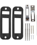 Zinc Alloy Mechanical Password Lock For Sliding Doors Keyless Home Security Lock components including screws and plates