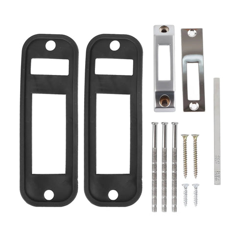Zinc Alloy Mechanical Password Lock For Sliding Doors Keyless Home Security Lock components including screws and plates