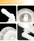 Radiator Coolant Reservoir Cap Replacement For Acura Honda Cars White Engine Water Tank Cap Overflow Lid details