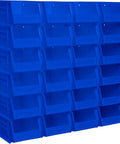 Space Saving Stackable Plastic Storage Bins For Garage And Pantry No Fuss Organization Bins That Hold Up To 10 Pounds