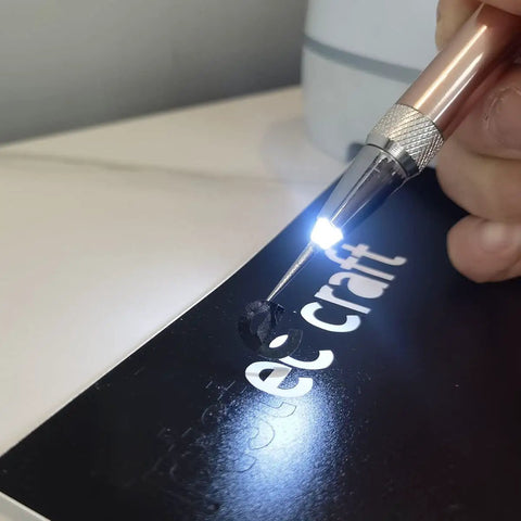 LED Weeding Tool Set For Vinyl With Light No Fuss Pin And Hook For Removing Tiny Vinyl Paper And Iron On Projects Cricut