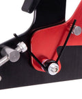 Close-up of the Road And MTB Spoke Tension Gauge Pro Grade Aluminum Alloy Bike Wheel Truing Tool components.