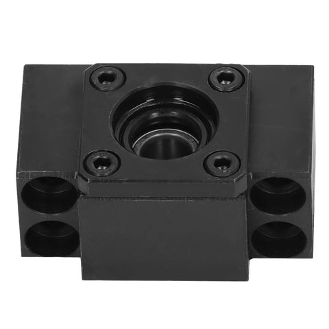 Heavy Duty Carbon Steel Ballscrew End Support for SFU1605 SFU1204 CNC Router with Built In Deep Groove Bearing and Lock Nut Easy Install