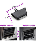 Car Air Vent Clip Repair Kit For Audi Q7 2016 2017 2018 2019 Compatible Vent Tab Clips Durable Replacement, 4.9x4.3cm