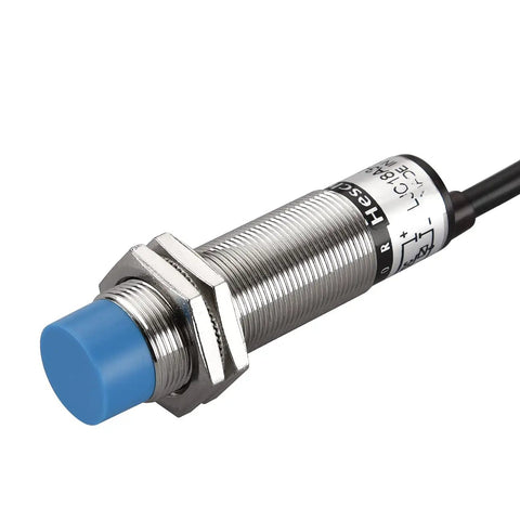 Capacitive Proximity Sensor Switch For Dielectric Objects 18mm M18 Body LJC18A3 Style in cylindrical metal casing