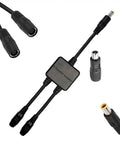 8mm Parallel Adapter Cable for Solar Systems, Y Branch Splitter with Reverse Current Protection, 10.7 Inch Lead, 10A, 45V, 300W