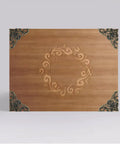 Rock Solid Antique Bronze Corner Protectors With 20 Pack Decorative Metal Edge Guards For Books Photo Frames Wooden Crates Straight Up Vintage Charm Real Deal Scratch Shield on wooden board.