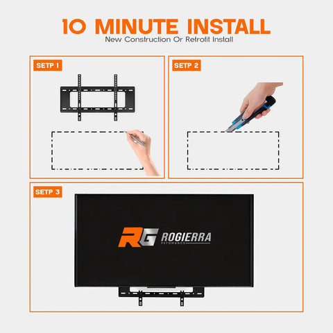 Step-by-step 10 minute install guide for 9 Inch In Wall Media Box Recessed TV Cable Management Kit For Home Theater Setup