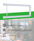 U Shaped LED Tube Light 2 Foot 15W 2100 Lumens 4000K Cool White T8 T12 Fluorescent Replacement Dual End Powered Plug and Play Ballast Compatible or Bypass DLC UL Listed 10 Pack