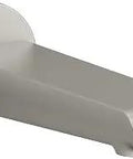 Nondiverter Wall Spout With 1/2 In NPT Or Slip-Fit Connection, 7 3/16 In Reach, Fits 1-1/8 In Hole, Sleek Modern Spout For Avid Collection