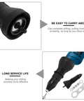 Cool Galpada Cordless Drill Rivet Adapter Kit With Plastic Body For Auto DIY And Metal Work, Low Noise Electric Riveting Tool To Make Drilling Faster And Easier On Cars Or Projects close-up