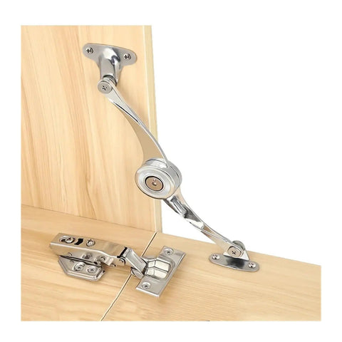 Stainless Steel Kitchen Cabinet Hinges With No Slam Soft Close Hydraulic Random Stop And Adjustable Angles Lift Up Flap Stay Hardware