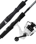Gladiator Ready Crixus Fishing Rod And Reel Combo For Spinning And Baitcasting, IM6 Graphite, Super Polymer Handle, Lightweight Aluminum Reel