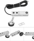 Beefy Built To Last Load Cell Weight Sensor with 1T or 3T Options, aluminum alloy, parallel installation, shown with accessories