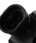 Close-up of connectors on Genuine Parts 214-1473 Vapor Canister Purge Valve OE Replacement for Emissions System.