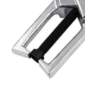 Close-up of Beast Two Jaw Bearing Puller And Separator Tool For Car Pulleys, showcasing metal jaw and threaded rod detail.