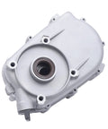 Lumicasaler gear reduction box, aluminum housing, 2:1 ratio, front view for Honda GX270 engine