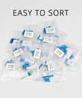 3W Metal Film Resistor Kit, 125 Pieces, 25 Value Assortment From 0.68 Ohm To 1 Megohm, Tolerance 1 Percent, Color Coded Resistors For DIY Electronics