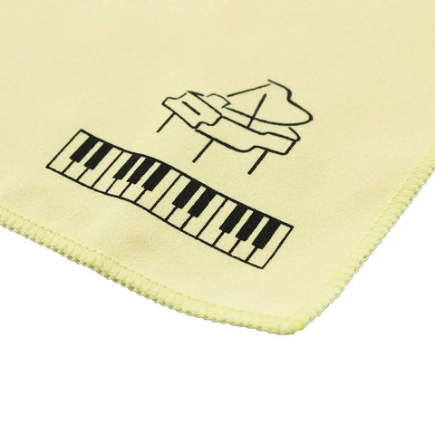 Yellow Piano Key Cover For 88 Key Keyboards And Digital Pianos Dust Proof Flannel Shield Made From Soft Velvet with piano graphics