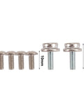 Stainless Steel Helmet Mask Screw Kit For Football Baseball And Ice Hockey Universal Facemask Hardware Set With 6 Screws Durable Youth And Adult Helmet Repair Kit