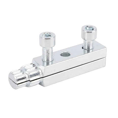 Premium Adjustable Bolt Extractor Kit For Damaged Screws And Broken Pipe Threads, Ultimate Stripped Screw Removal Tool With Hex Handle For 1/2 To 3/4 Inch Plumbing Repairs On Faucets And Valves A Total Game Changer. silver metal adjustable bolt extractor with hex handle