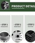 52.4Mm Big Bore Engine Cylinder Kit with Piston Ring for Most Chinese 90Cc 110Cc and 125Cc Engines product installation details