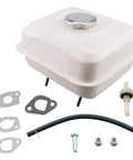Universal Fuel Tank Replacement For GX160 GX200 GX140 And Predator 212cc Go Kart Engines, Fits 173cc 196cc 208cc Lifan Power Equipment