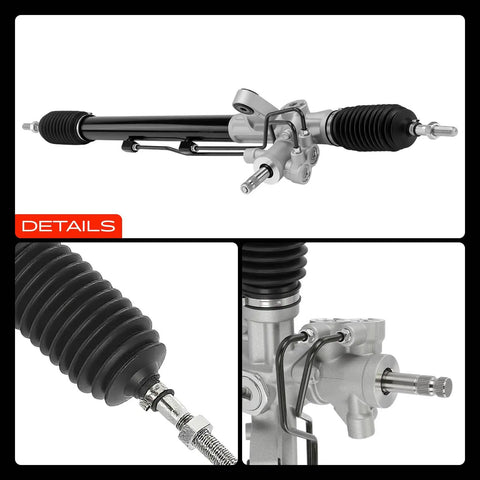 Hydraulic Power Steering Rack And Pinion For Honda Accord 2003 2007 And Acura TL 2004 2008 Left Hand Drive includes components details