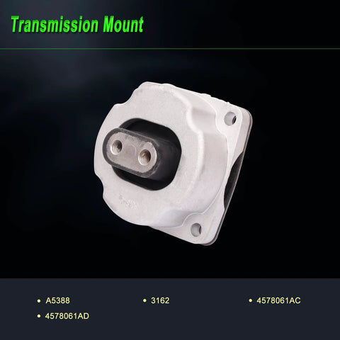 Transmission mount from Set Of 3 Engine Motor Mounts For 2011 2022 Dodge Charger Challenger And Chrysler 300 3.6L V6 5.7L V8 Replacement